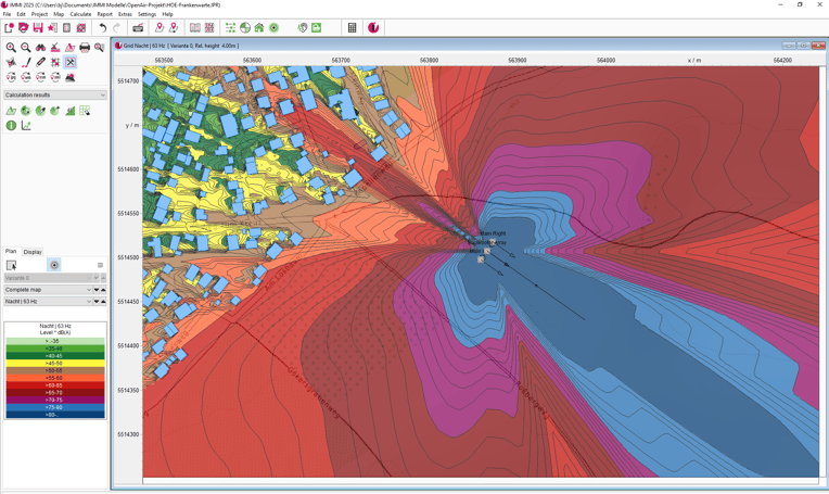 IMMI-Ergebnisansicht